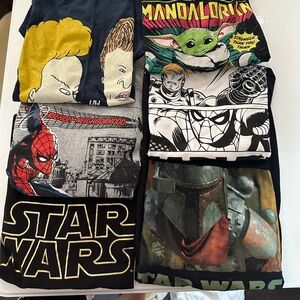 Large size Graphic T-Shirt Collection